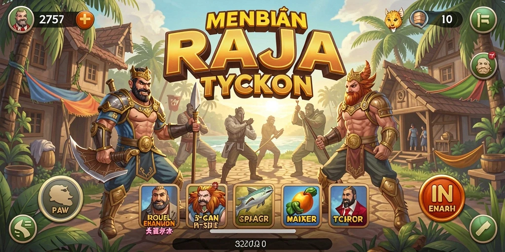 Gameplay menarik pada 2757 dengan elemen Tycoon yang mendebarkan.