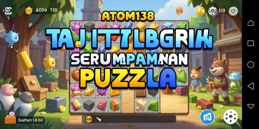 Gameplay menantang dalam ATOM138 yang akan mengasah otak Anda.