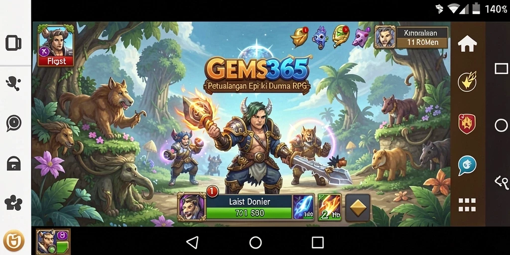 Menampilkan gameplay RPG yang mendebarkan dengan pertarungan epik dan eksplorasi dunia.