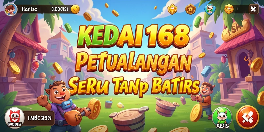 Tampilan gameplay KEDAI168 yang seru dan dinamis.