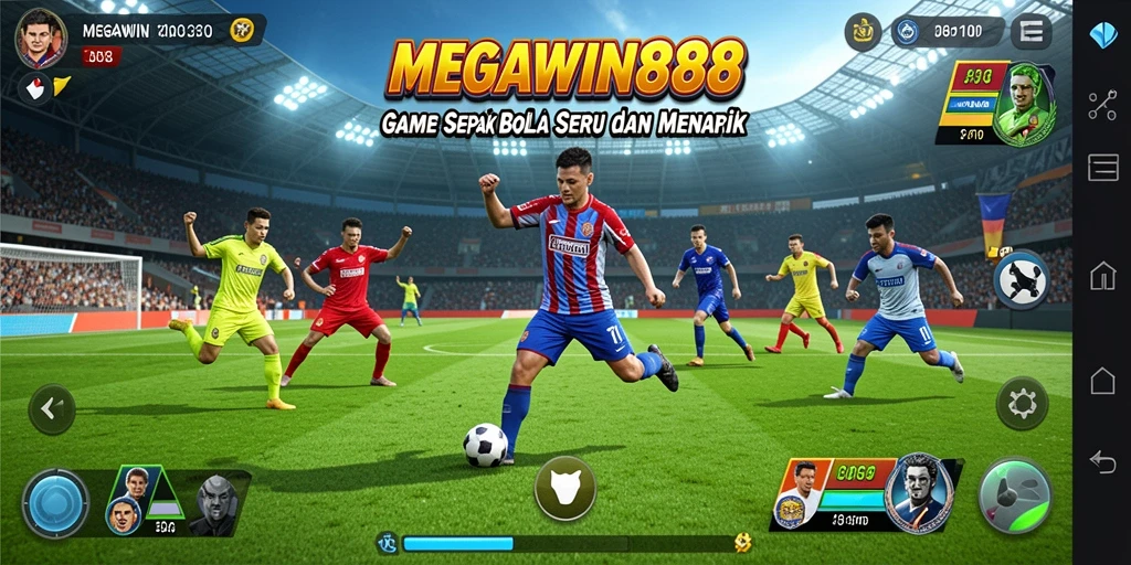Tampilan gameplay MEGAWIN888 yang mendebarkan dan interaktif.