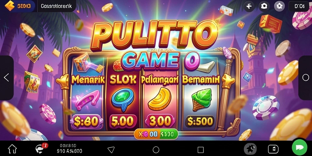 Tampilan gameplay PULITOTO yang menegangkan dan mengasyikkan.