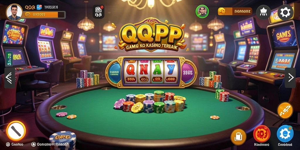 Tampilan gameplay Kasino yang menarik dan interaktif di QQRP.